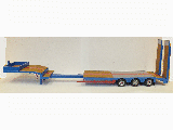 NOOTEBOOM STEPFRAME LOW LOADER TRAILER-3 AXLE BLUE